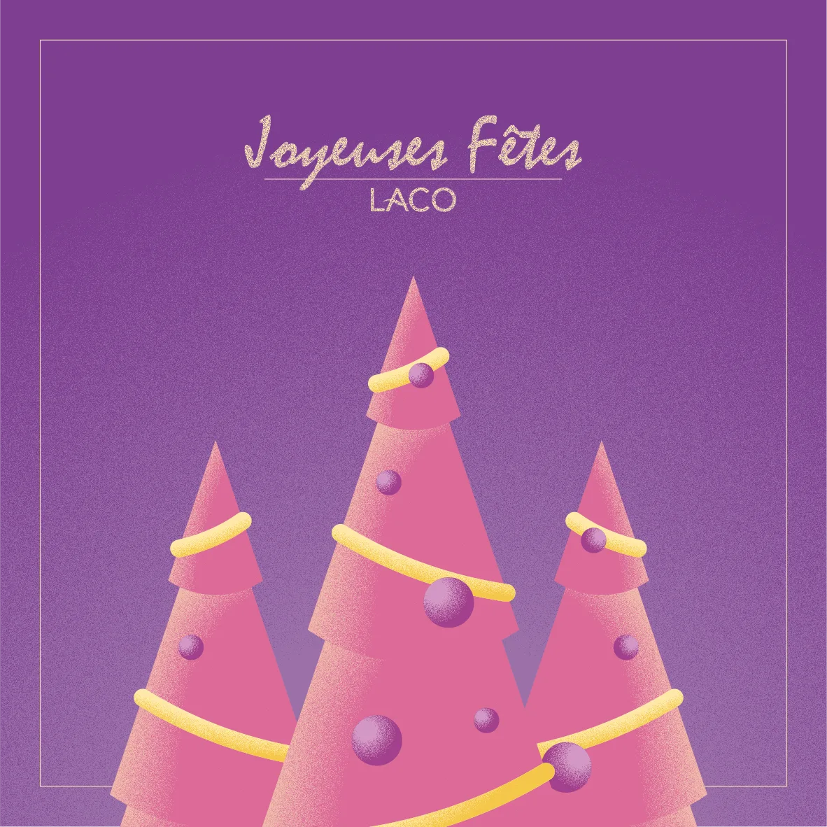 Joyeuses Fêtes — LACO — Illustration